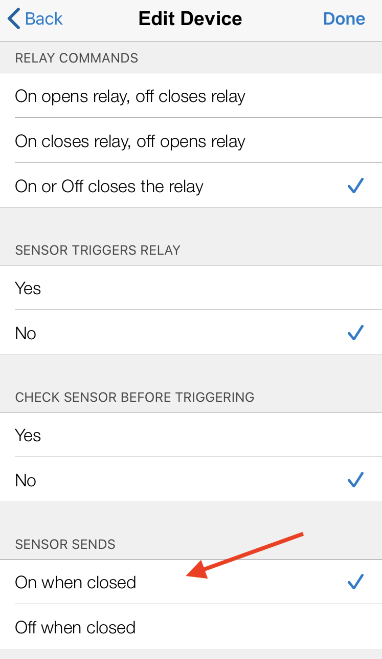 Insteon I/O Linc to Control a Garage Door - Configuration - Home