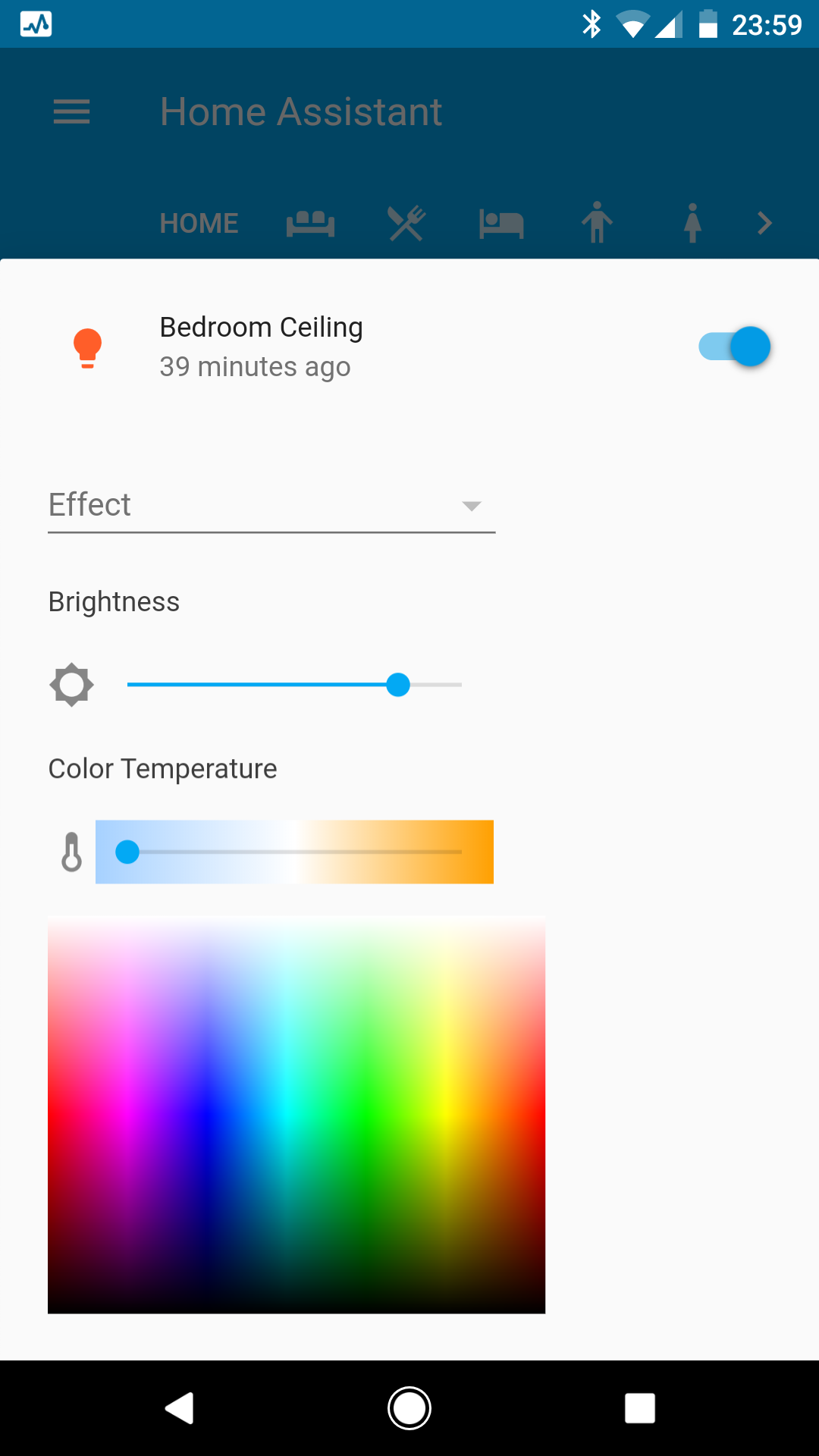 home assistant hue