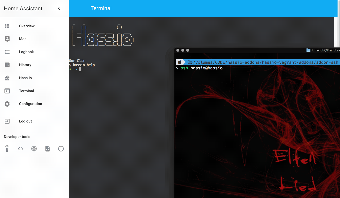 Home Assistant Community Add On Ssh Web Terminal Home Assistant Os Home Assistant Community