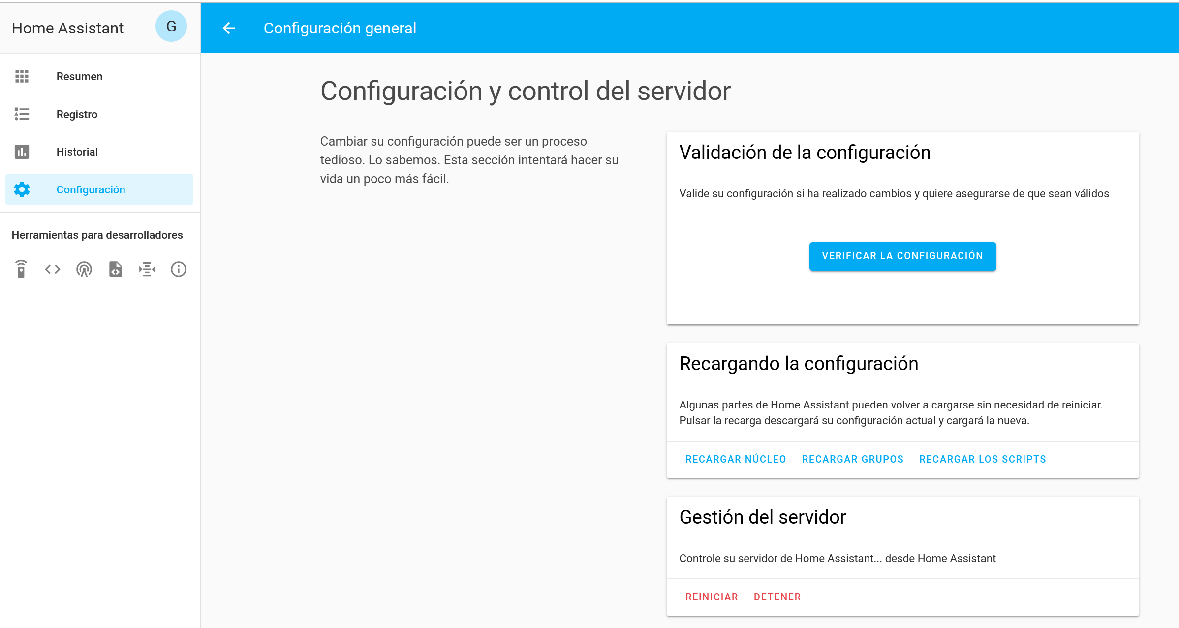 Language stuck in Spanish! - Frontend - Home Assistant Community