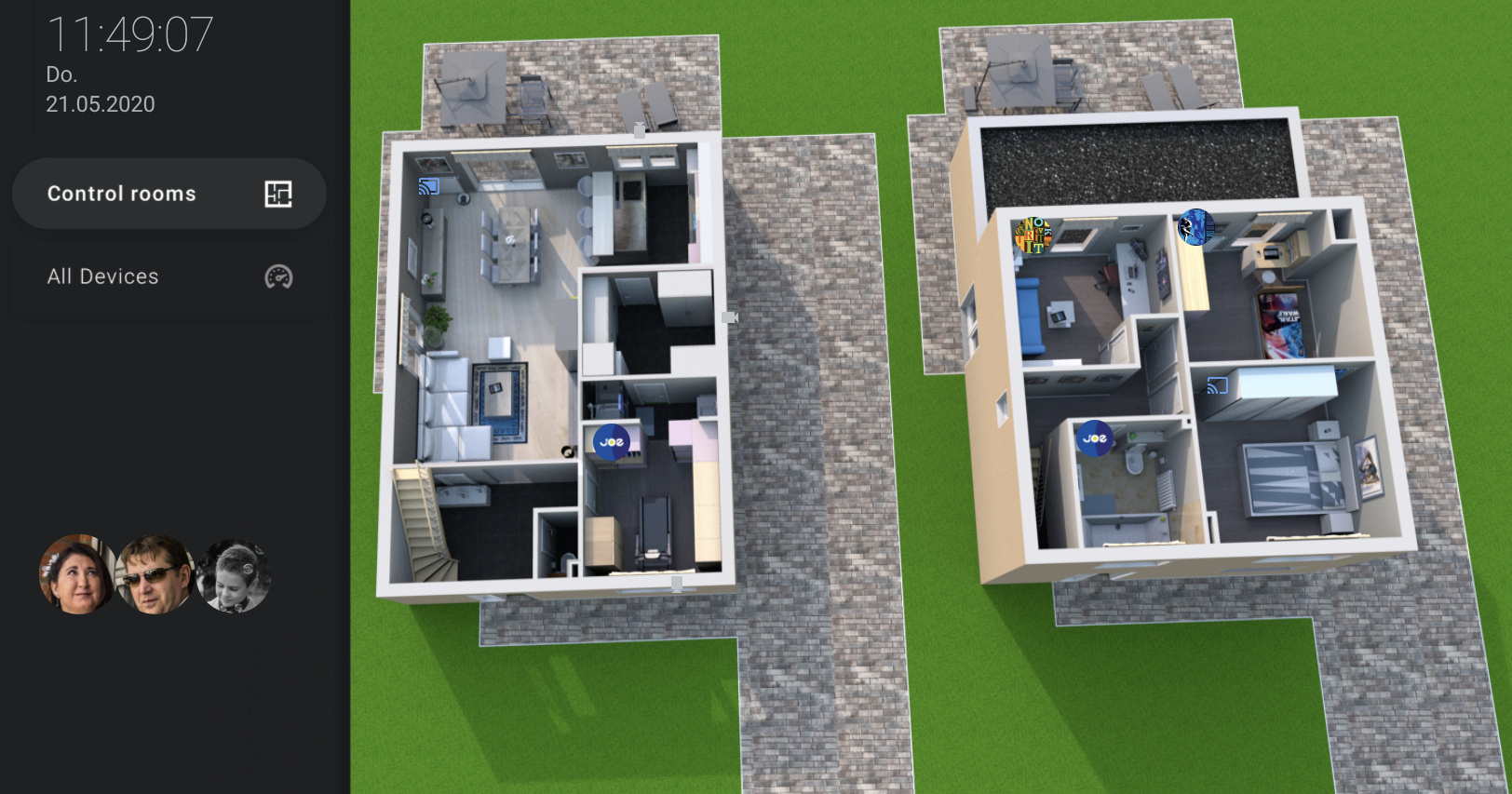 Floorplan UI with Color synced lights - Dashboards & Frontend - Home ...