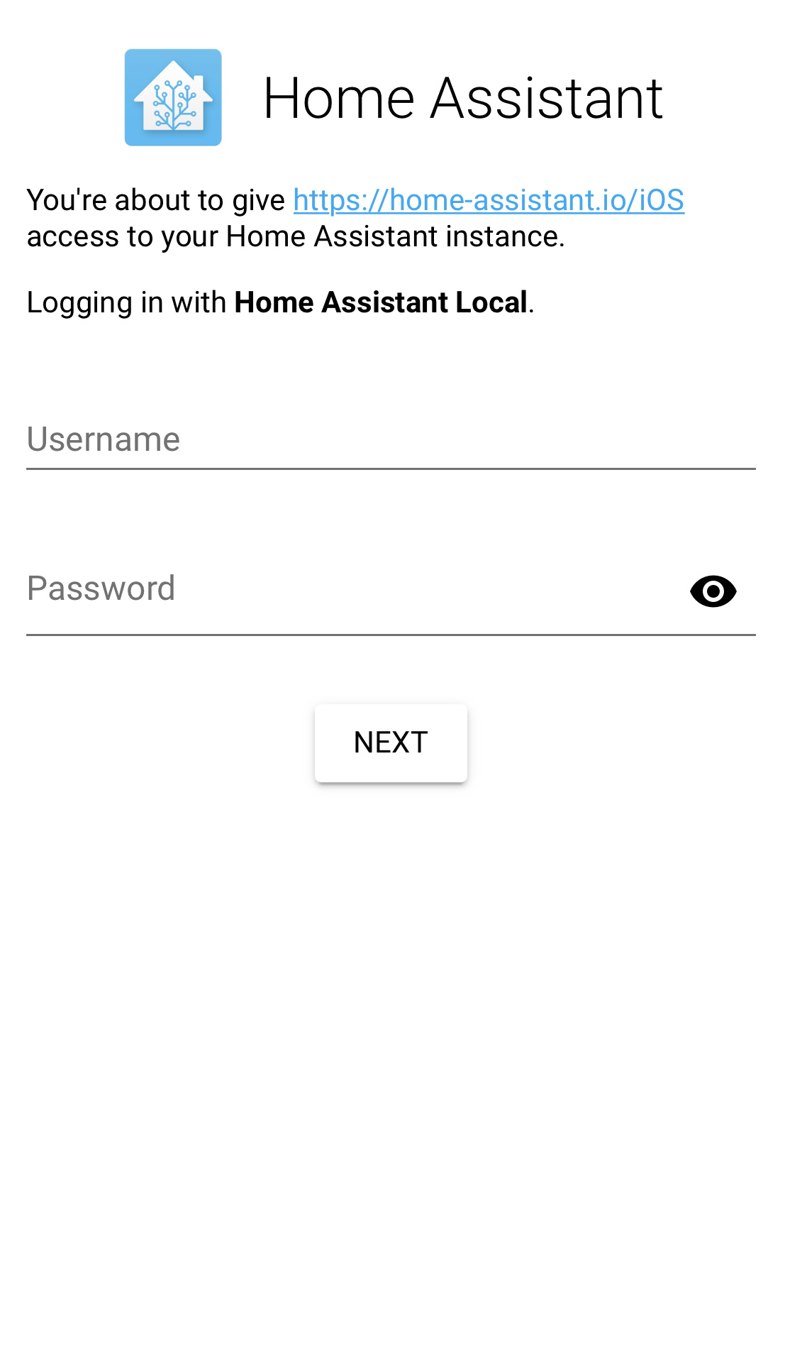Can not login into iOS app remotely Home Assistant Companion for