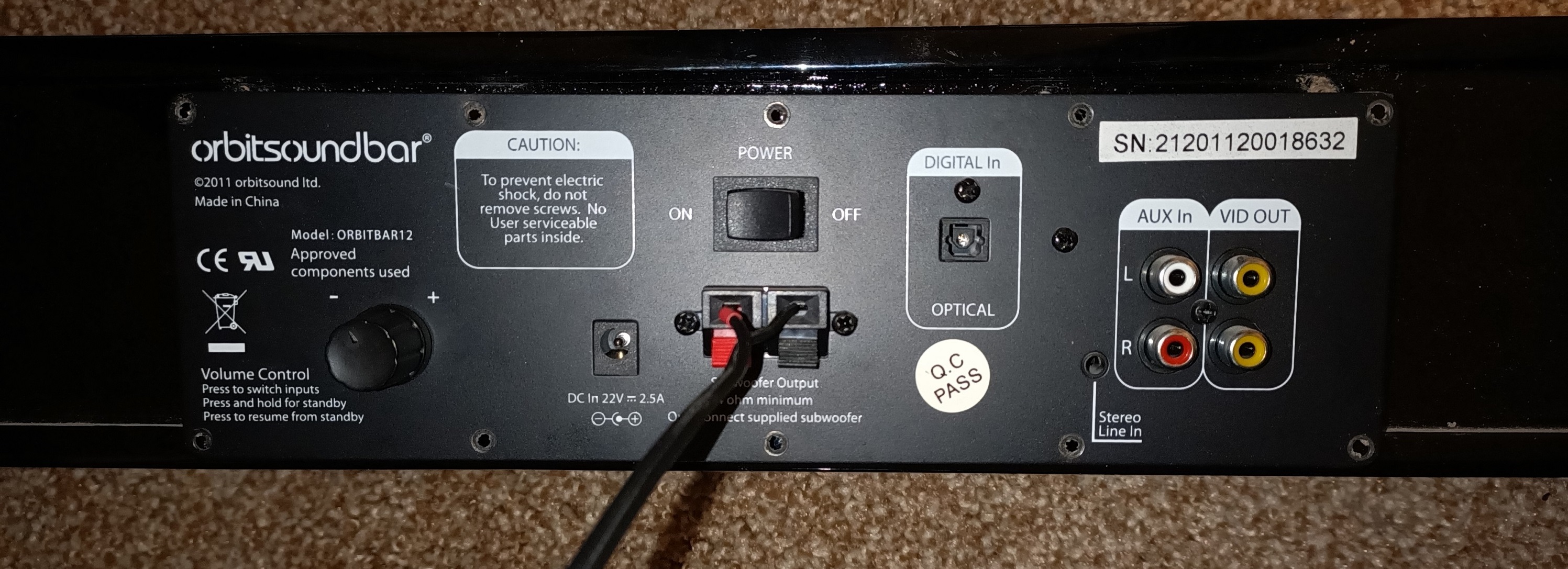 Smartyfying an old soundbar with rotary encoder volume knob Share