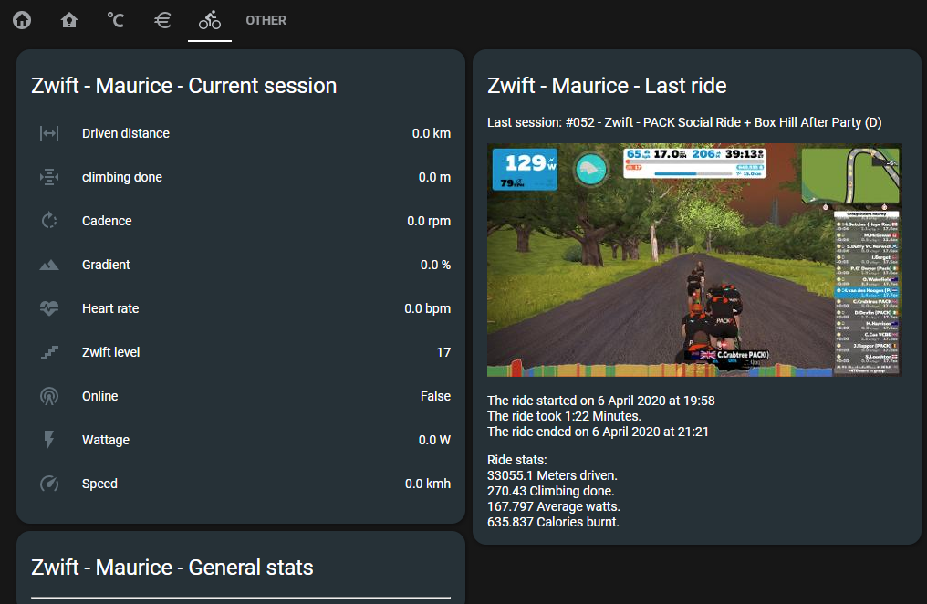 zwift with just cadence sensor