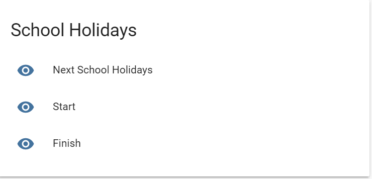 Google Calendar Search Event not showing Question Configuration