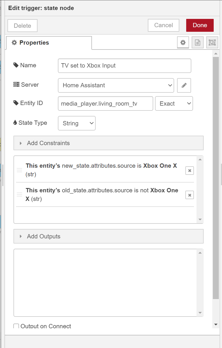 Getting media player source in node red - Node-RED - Home Assistant ...