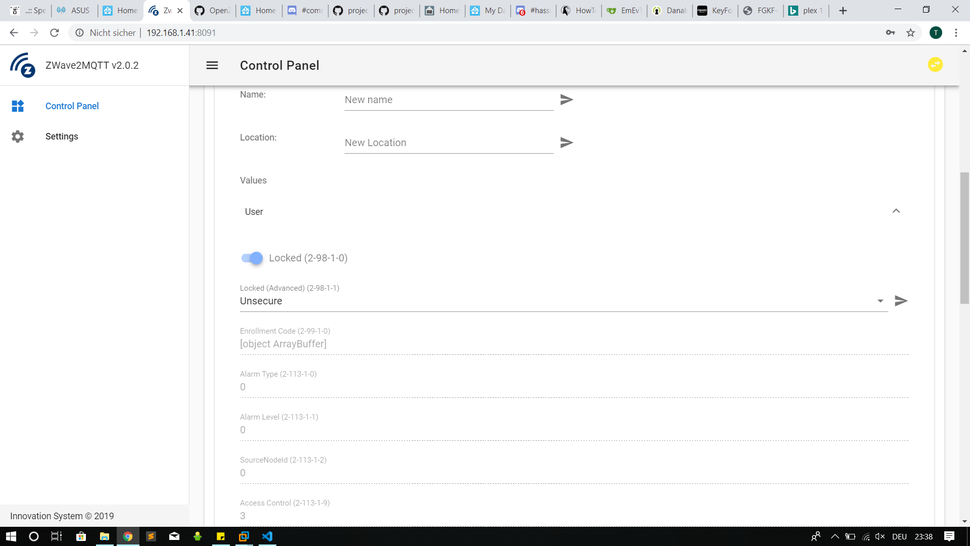 Home Assistant Community Add-on: Z-Wave to MQTT - Home Assistant OS ...