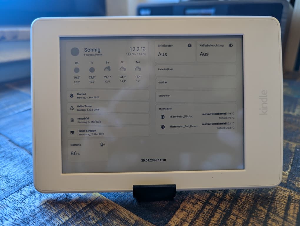 [Kindle] E-ink Home Info Display - Share your Projects! - Home ...