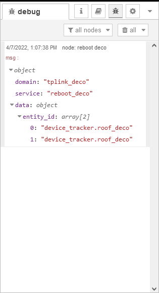 [Solved] Use list of entity ids in call service node - Node-RED - Home ...