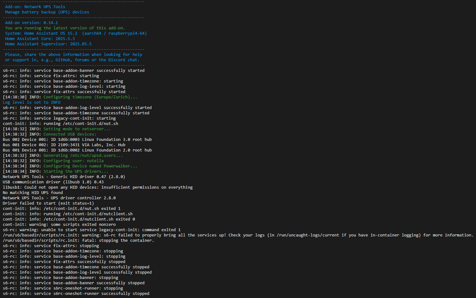 Nut Config How to configure NUT? - Page 3 - Configuration - Home Assistant Community