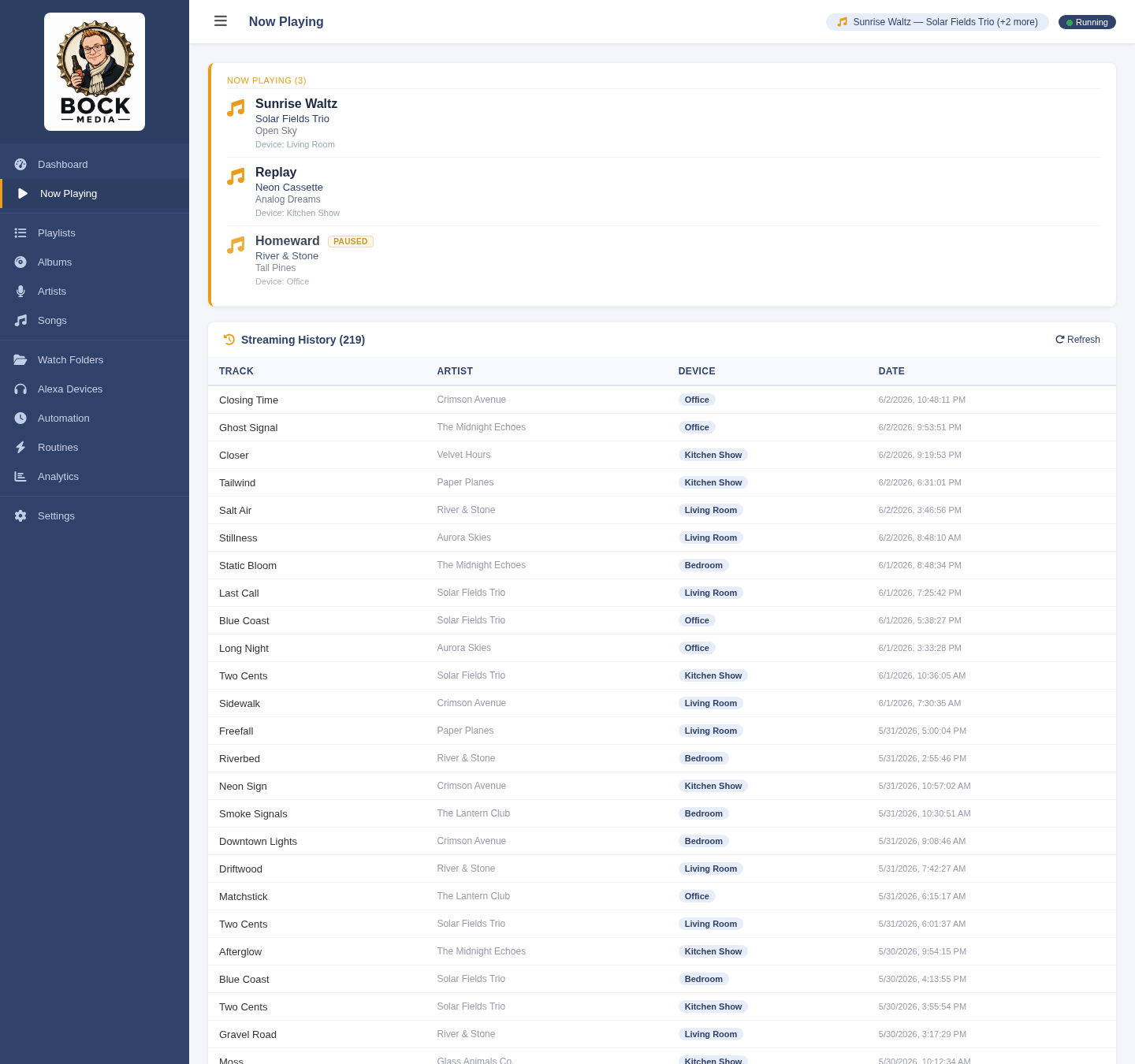 r/homeautomation - Bock Media: a self-hosted Alexa skill + music server to replace the deprecated Plex Alexa skill|750xauto