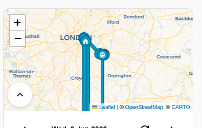 Screenshot Timeline issue HA 3