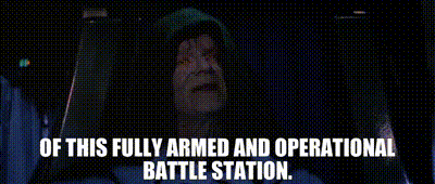 YARN | of this fully armed and operational battle station. | Star Wars: Episode VI - Return of the Jedi (1983) | Video clips by quotes | bfd7fdb1 | 紗
