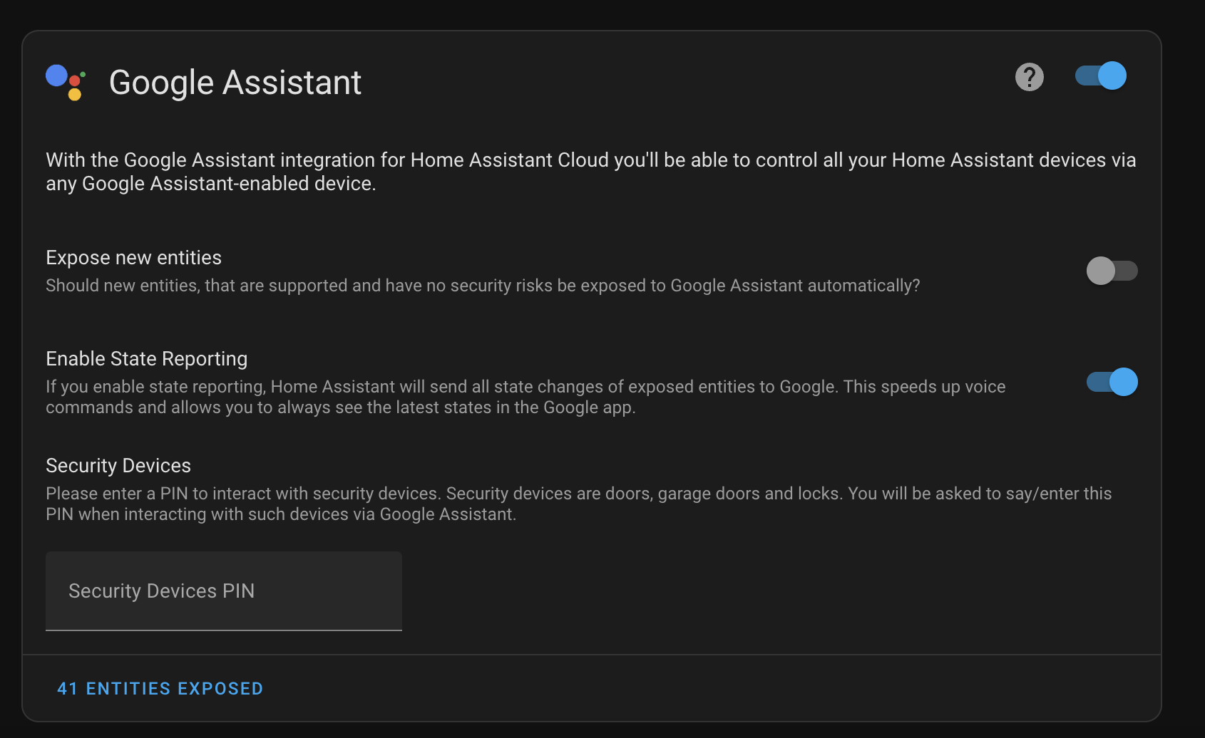 Google Home voice commands (via Nabu Casa cloud) recently stopped