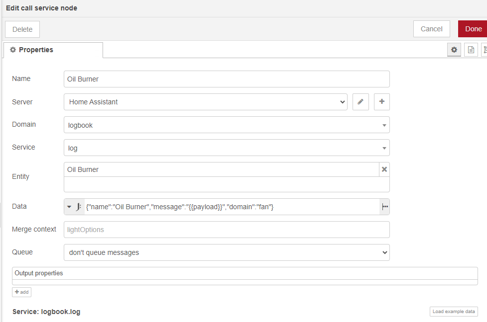 Logging with templates NodeRED Home Assistant Community
