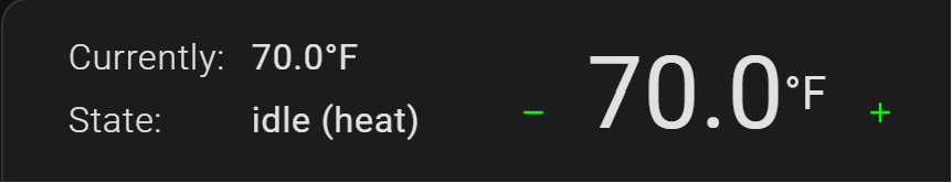Change size of increase/decrease buttons | Simple thermostat card ...