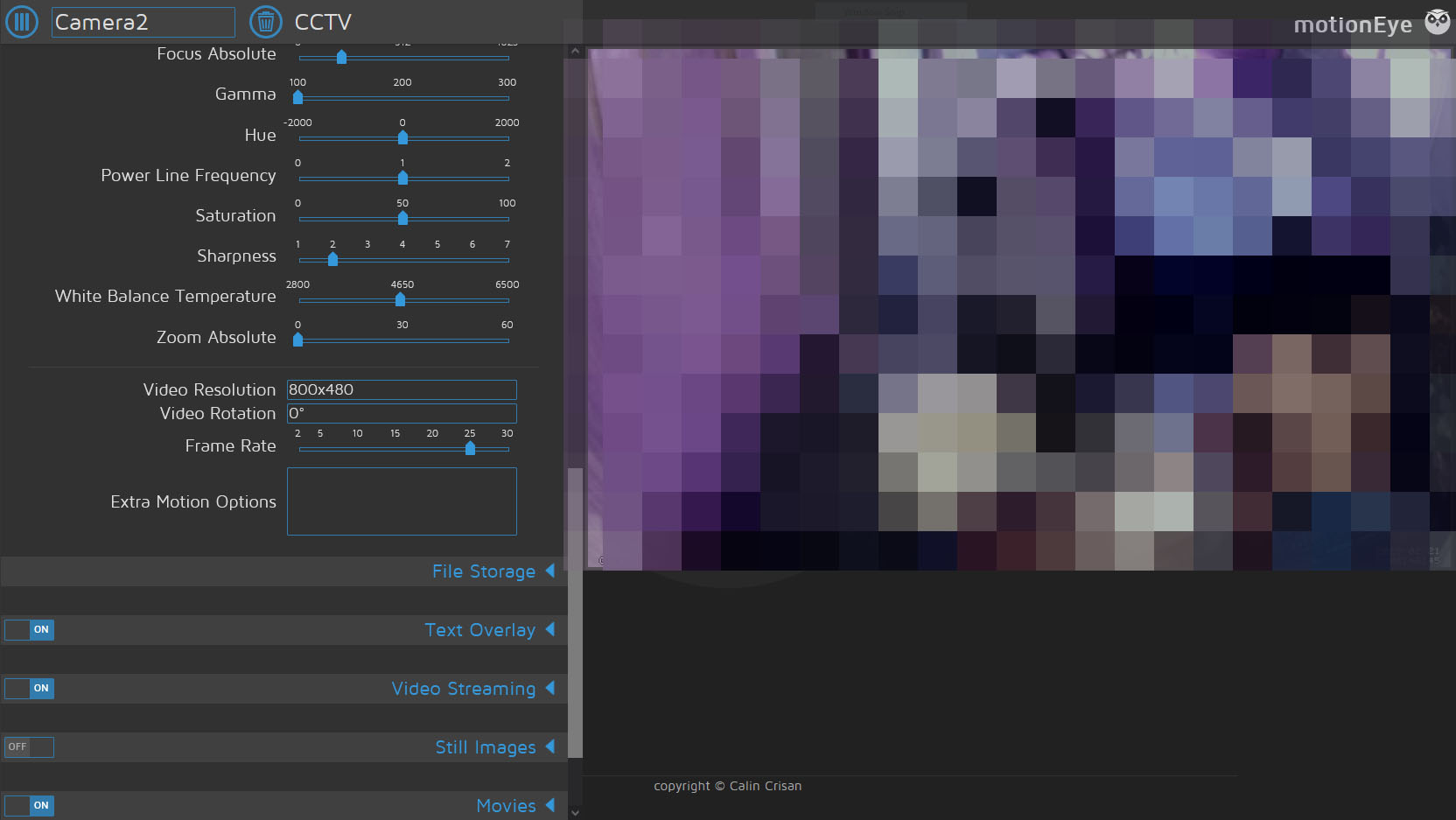 Home Assistant Community Addon motionEye Home Assistant OS Home Assistant Community