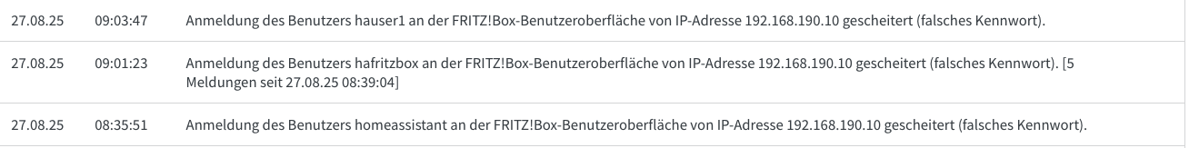 Fritzbox in IP Client mode and Fritzbox Integration authentication issue  (Solved) - Third party integrations - Home Assistant Community