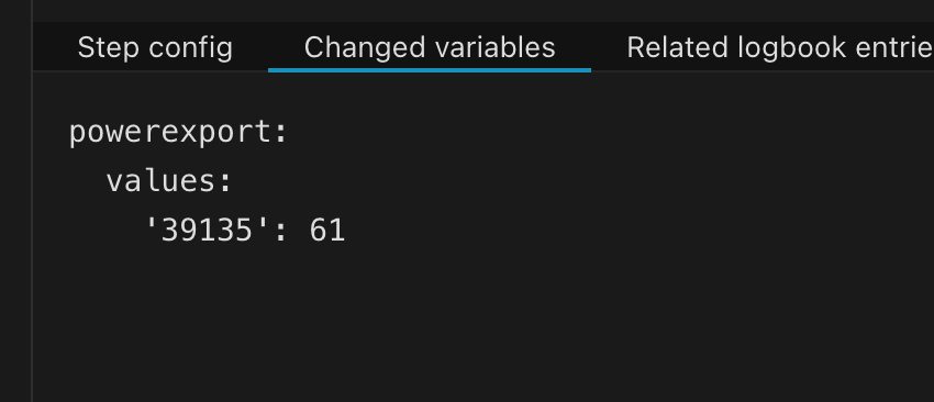 Trying to read a value to a helper - expected float for dictionary ...