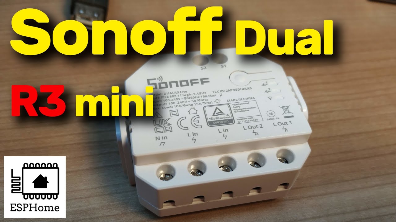 Flashing Sonoff Dual R3 V2 With ESPHome RESOLVED Hardware Home 