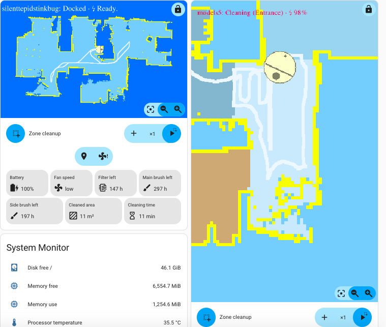 Valetudo Vacuums Map Camera for Home Assistant Custom Integrations Home Assistant Community