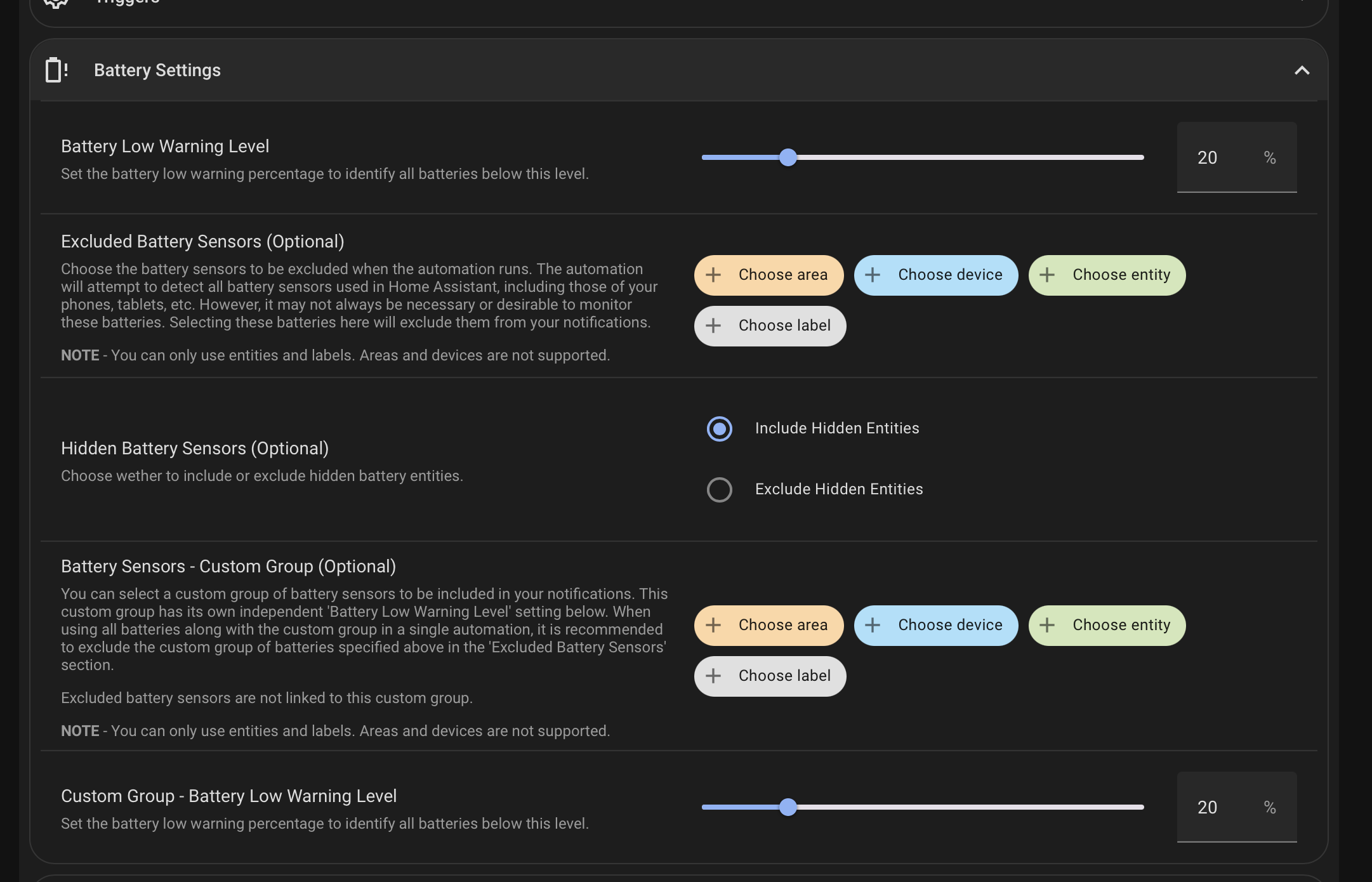 🪫 Low Battery Notifications & Actions - Page 24 - Blueprints Exchange ...