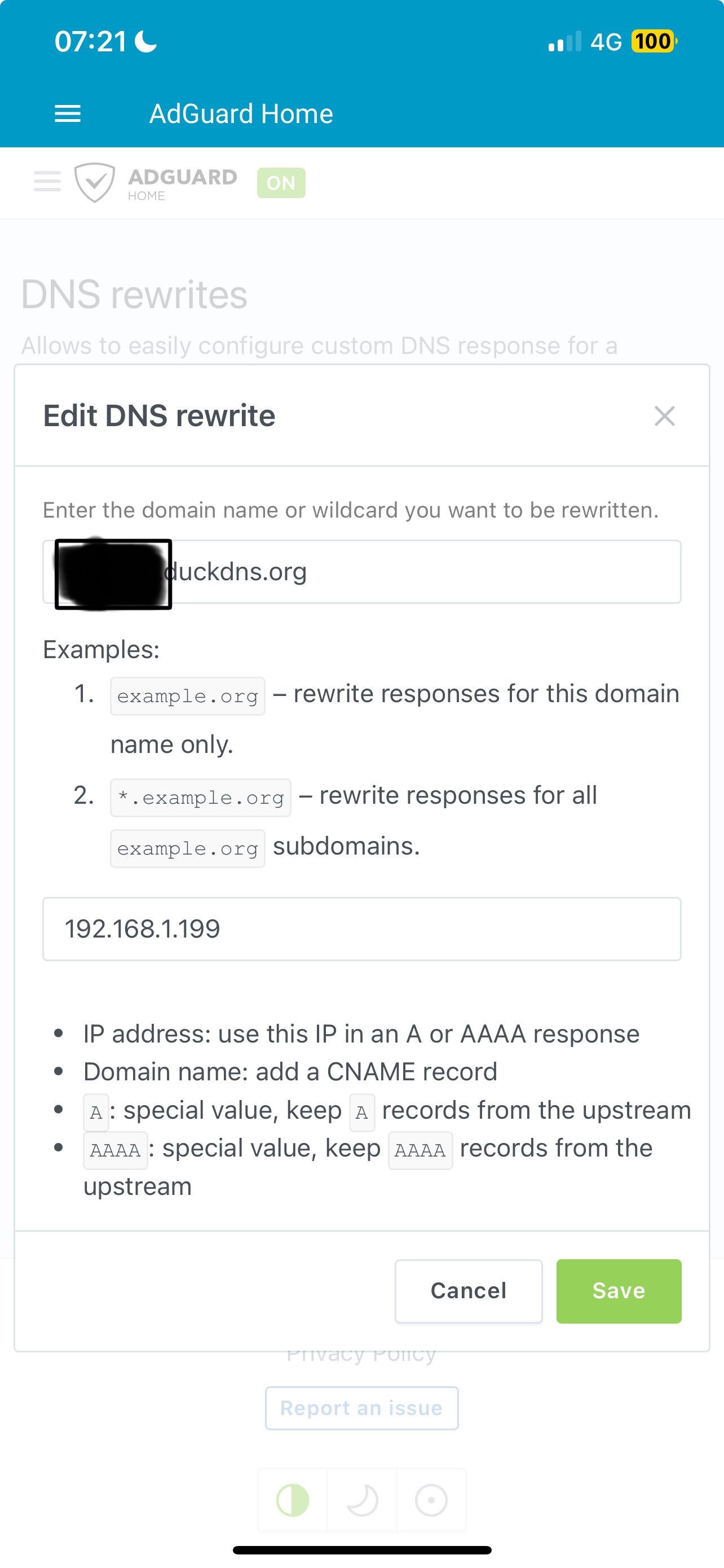 DuckDNS,Companion,AdGuard as DNS Network Security advice ...