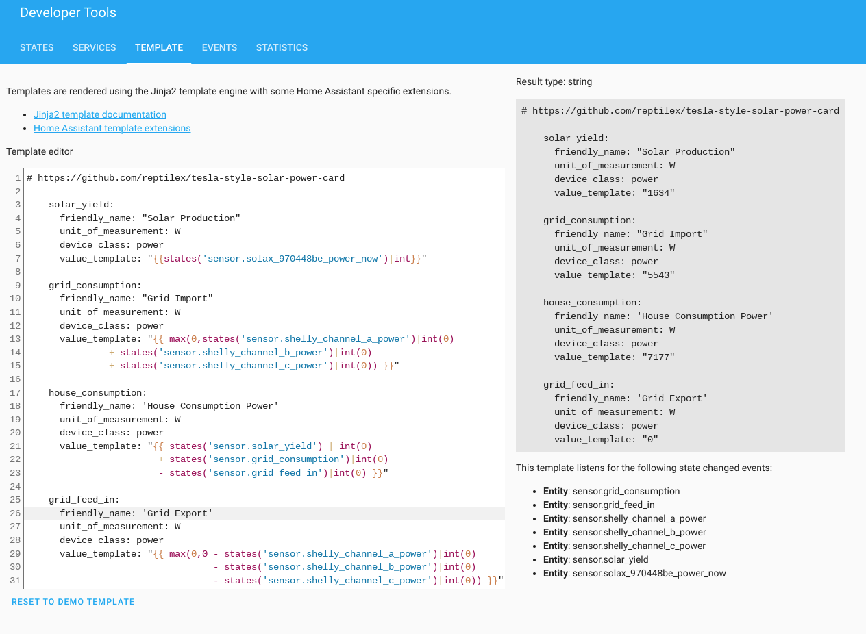 Custom Solar Power Card the Tesla Style (almost) - Share your Projects ...