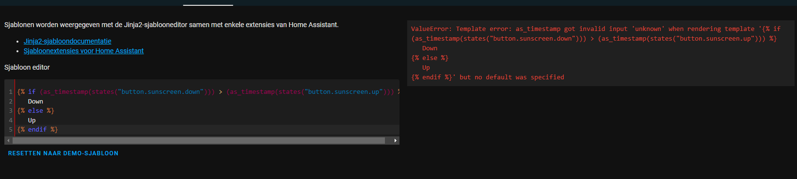 Create own sunshade sensor status - Configuration - Home Assistant ...