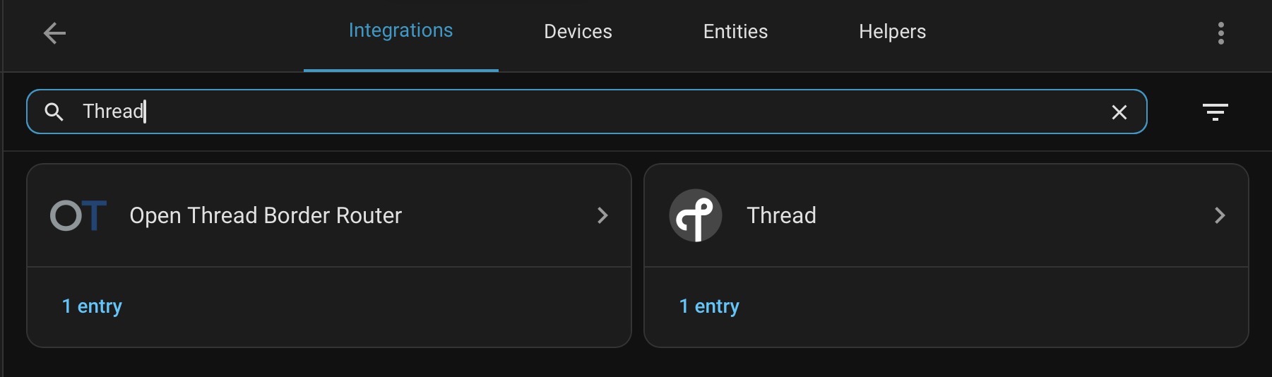 Unable to Install Thread Integration - Matter/Thread - Home Assistant ...