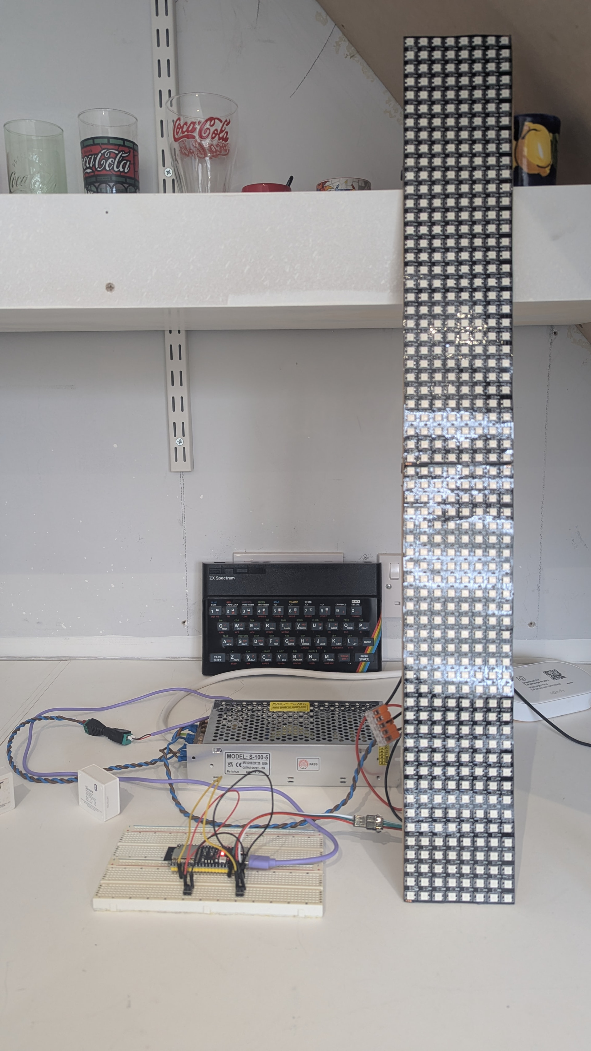 Project 64 Button Layout WLED Staircase with AI build your own - Share your Projects! - Home ...