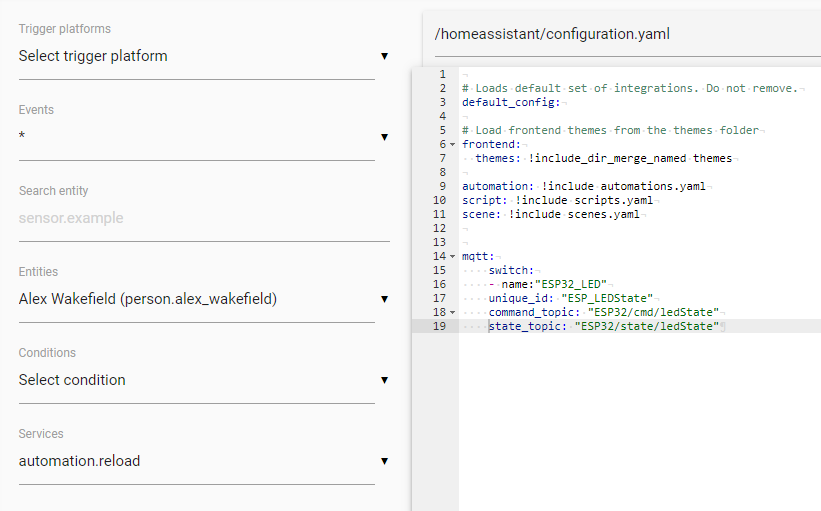 MQTT switch entities not showing up - Configuration - Home Assistant ...