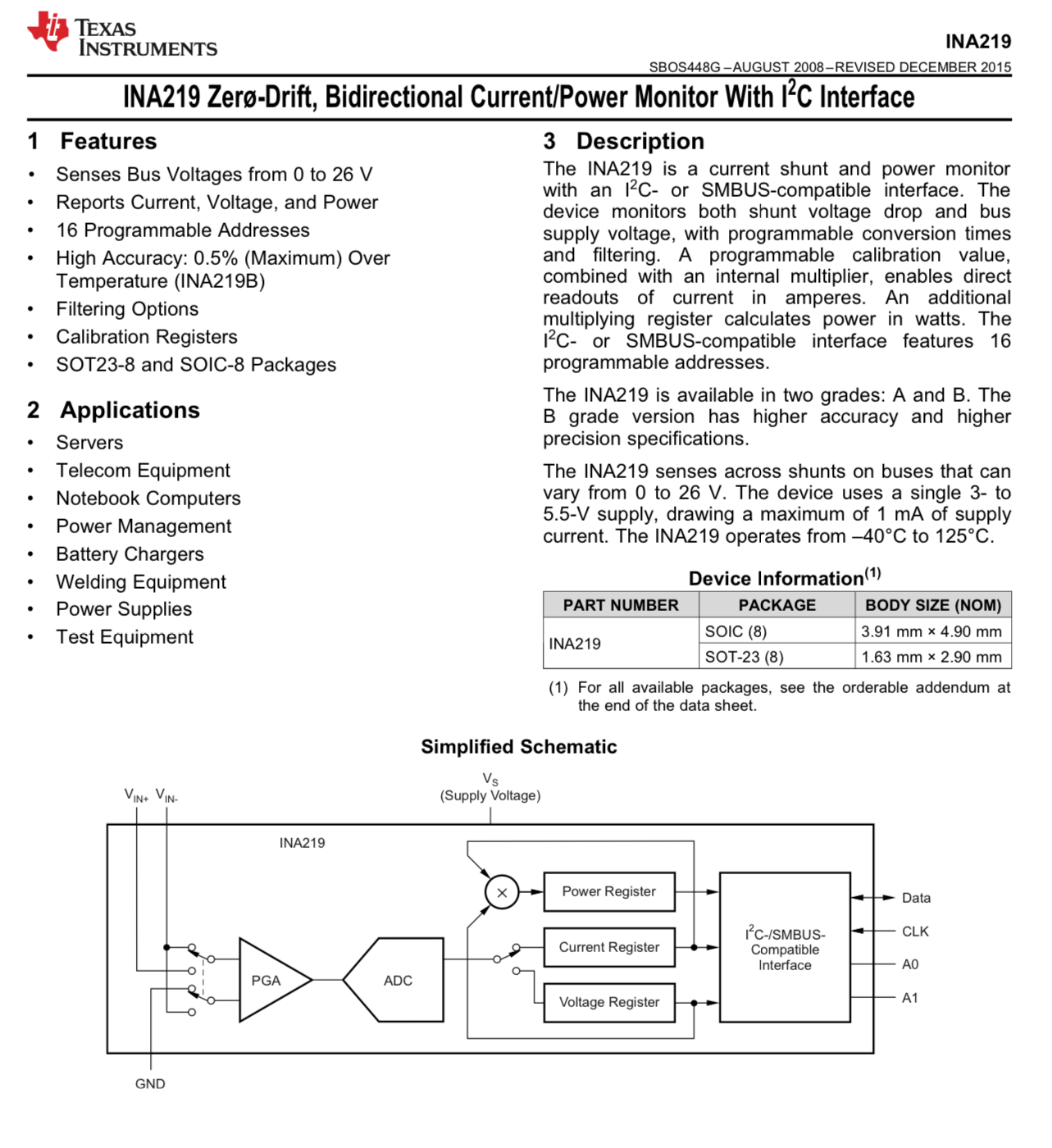Ina 219 wiring / voltage measurements - Page 2 - Hardware - Home Ina 219 wiring / voltage measurements - Page 2 - Hardware - Home