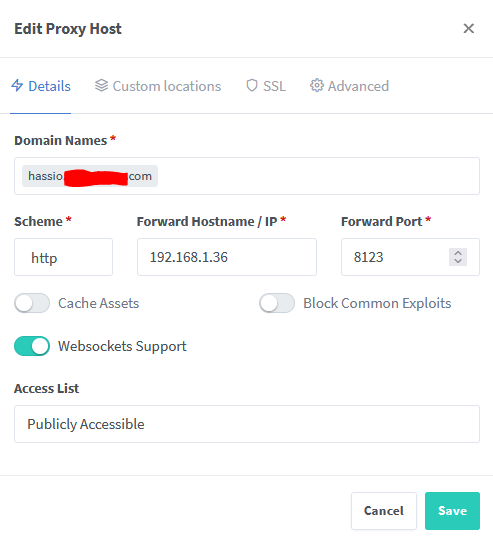  Unable To Connect To Home Assistant Via Nginx Reverse Proxy 
