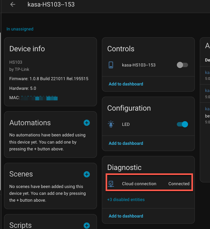 Kasa TP-Link WiFi - local control - Third party integrations - Home ...