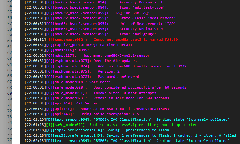 Bsec sorry AGAIN Component Fails During Install ESPHome Home 
