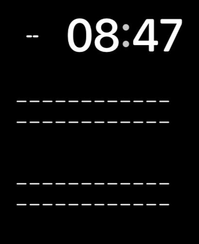 Watch-face-problem