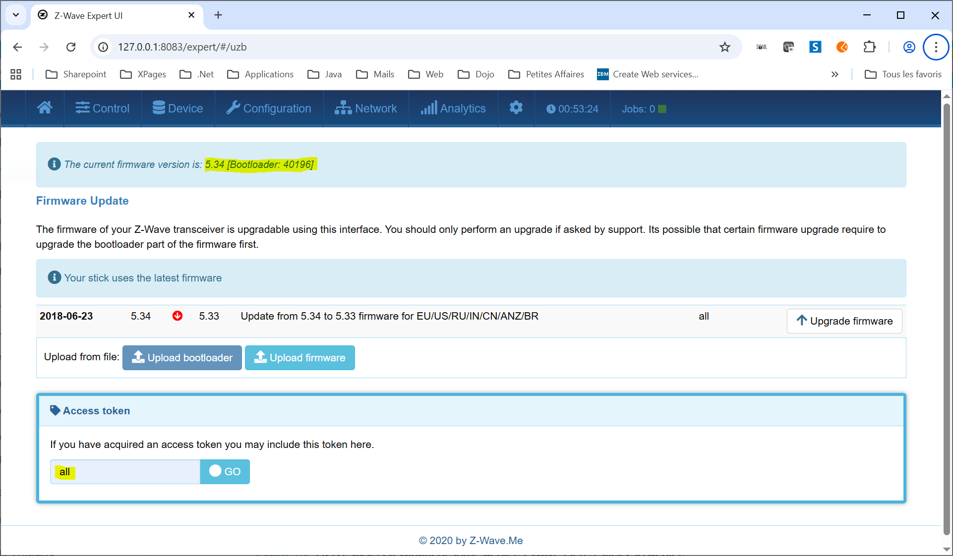 Migrate from dodgy ZWave.me UZB1 to ZWA-2 guide (HA on Synology VM