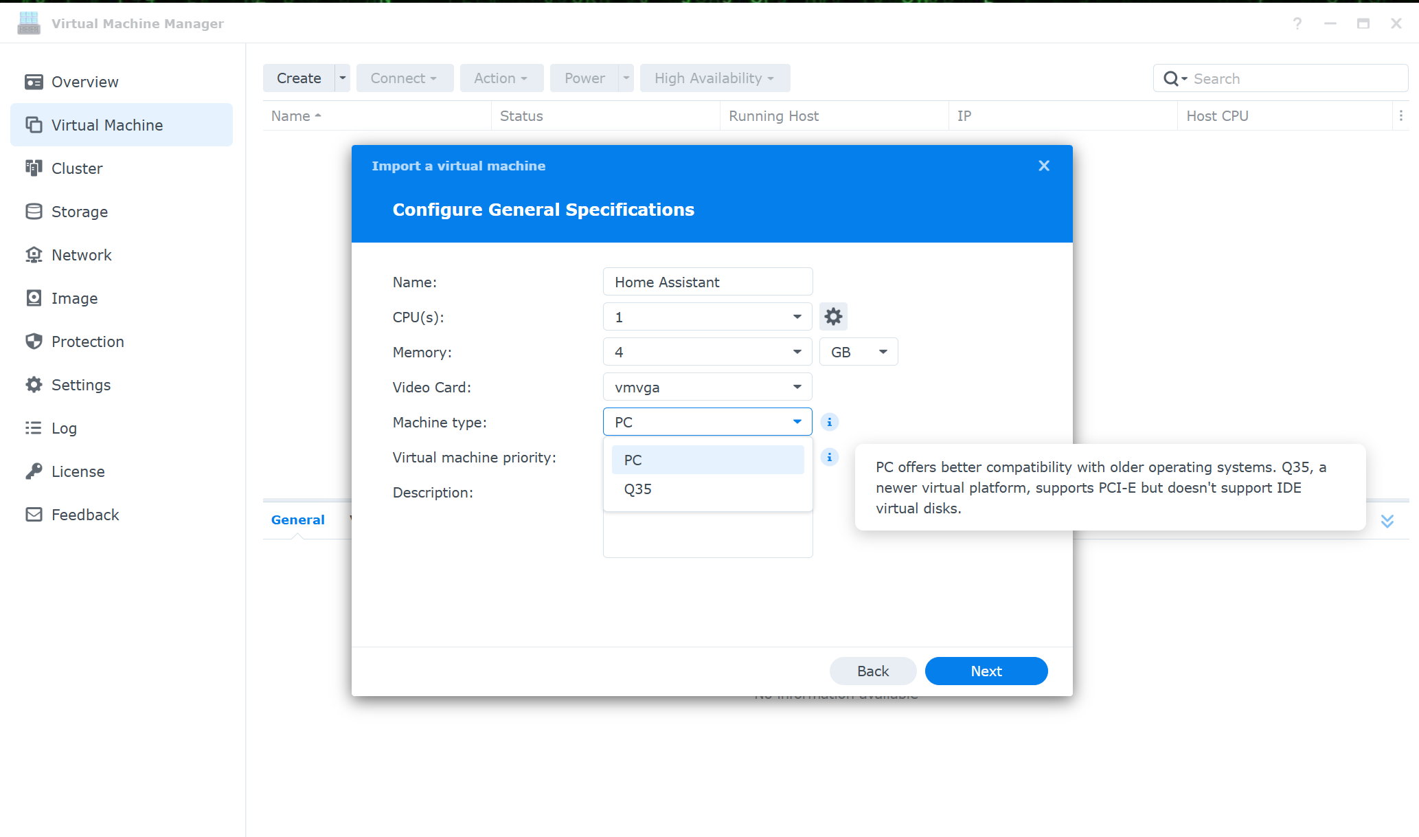 Installation on Synology Virtual Machine Manager - Page 25 - Community ...