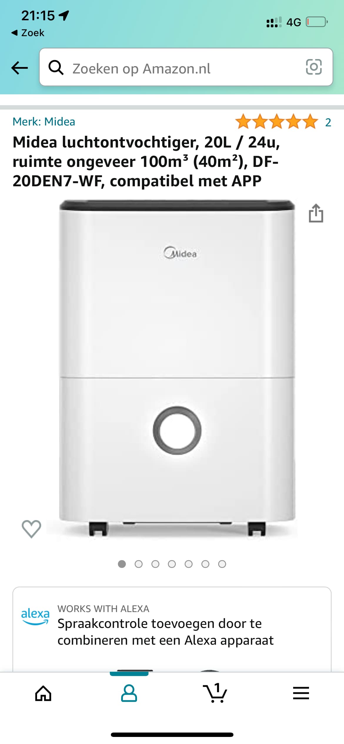 Midea_dehumi Custom Component (Midea/Inventor Invmate EVA II PRO WiFi