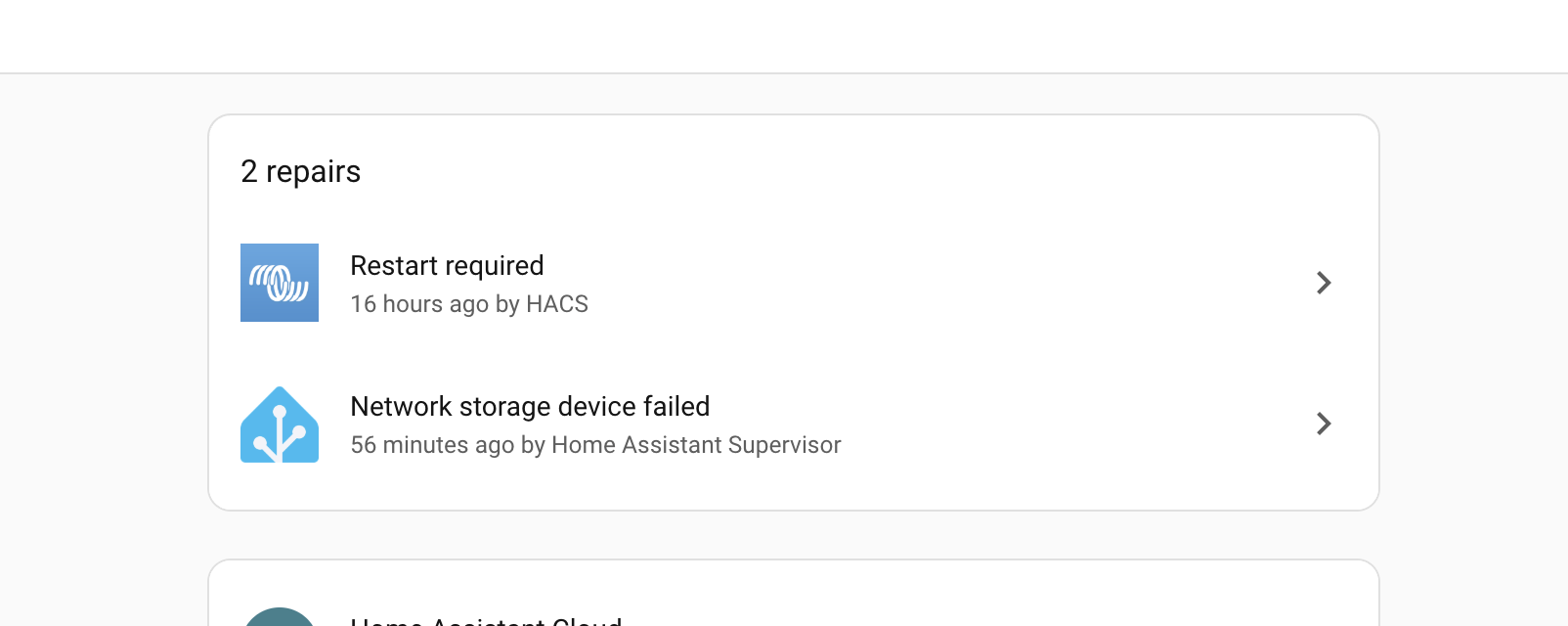 Repair issue - Configuration - Home Assistant Community