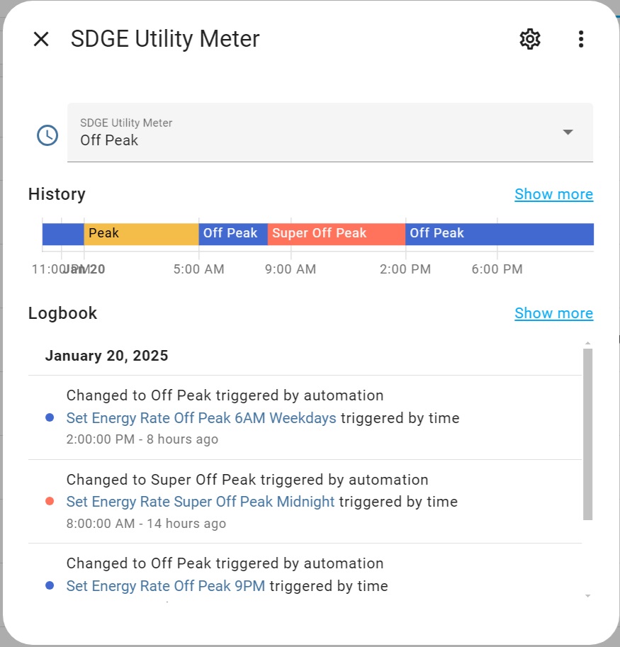How to show proper time zone on Utility Meter Entity - Frontend - Home ...