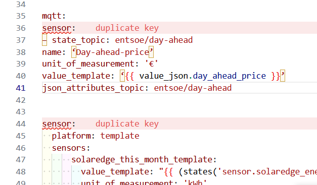 2 types of sensors in config - Configuration - Home Assistant Community