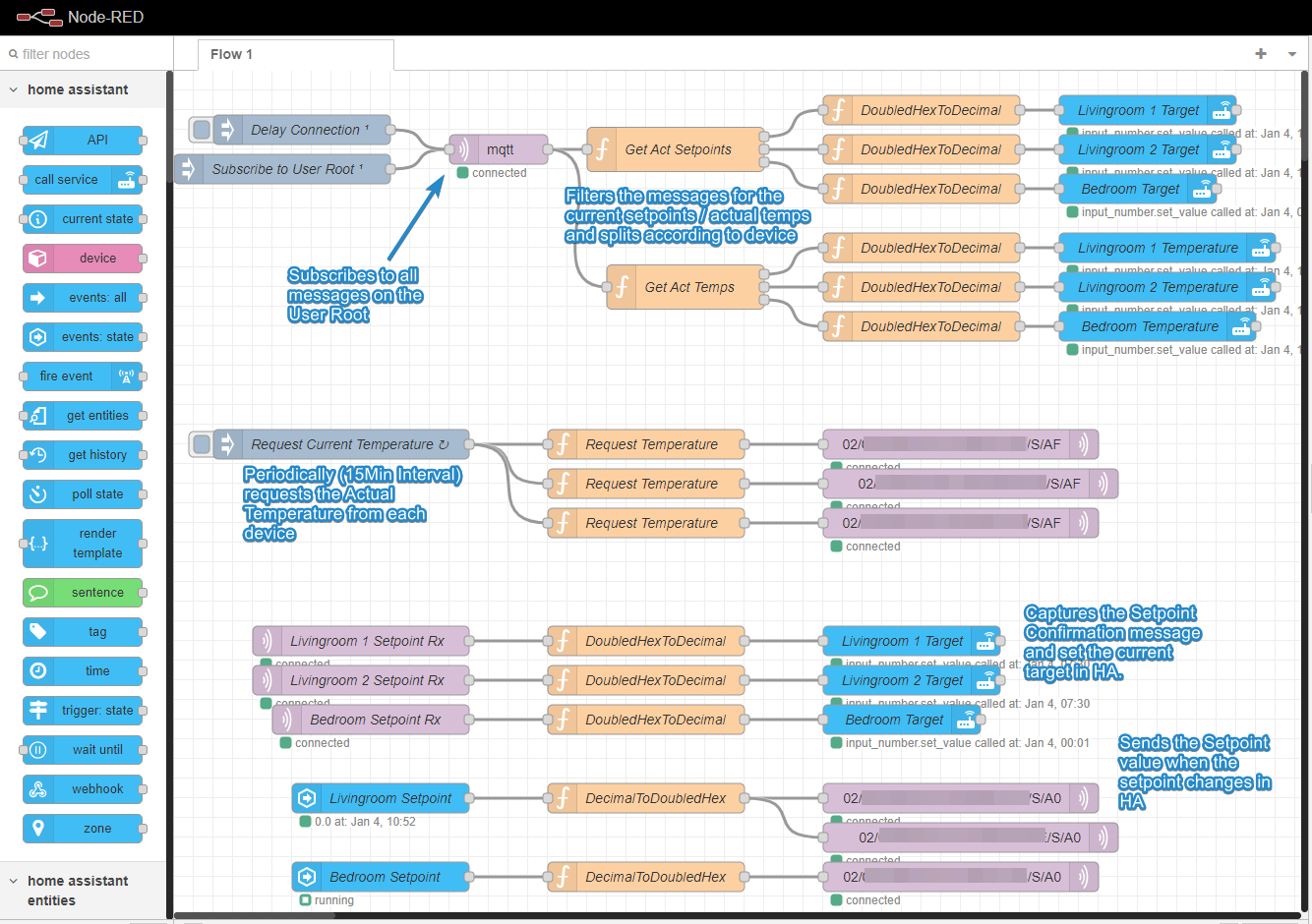 Integrating Comet Wifi basic functionality Hardware Home Assistant