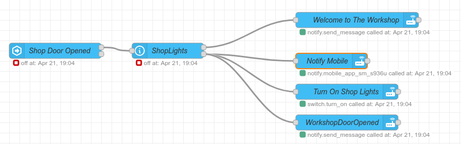 Looking for assistance with a 'door ajar' alert after a delay