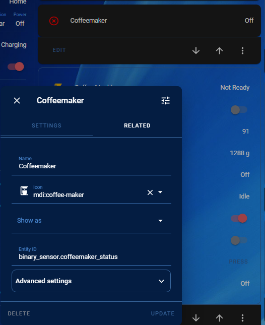 Tasmota device - Not showing a Tasmota switch (no relay) in the ...