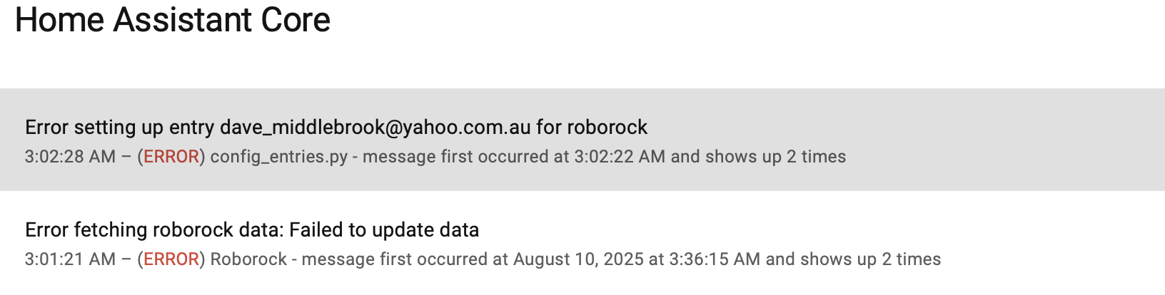 Roborock Goes Walkabout - Third party integrations - Home Assistant ...