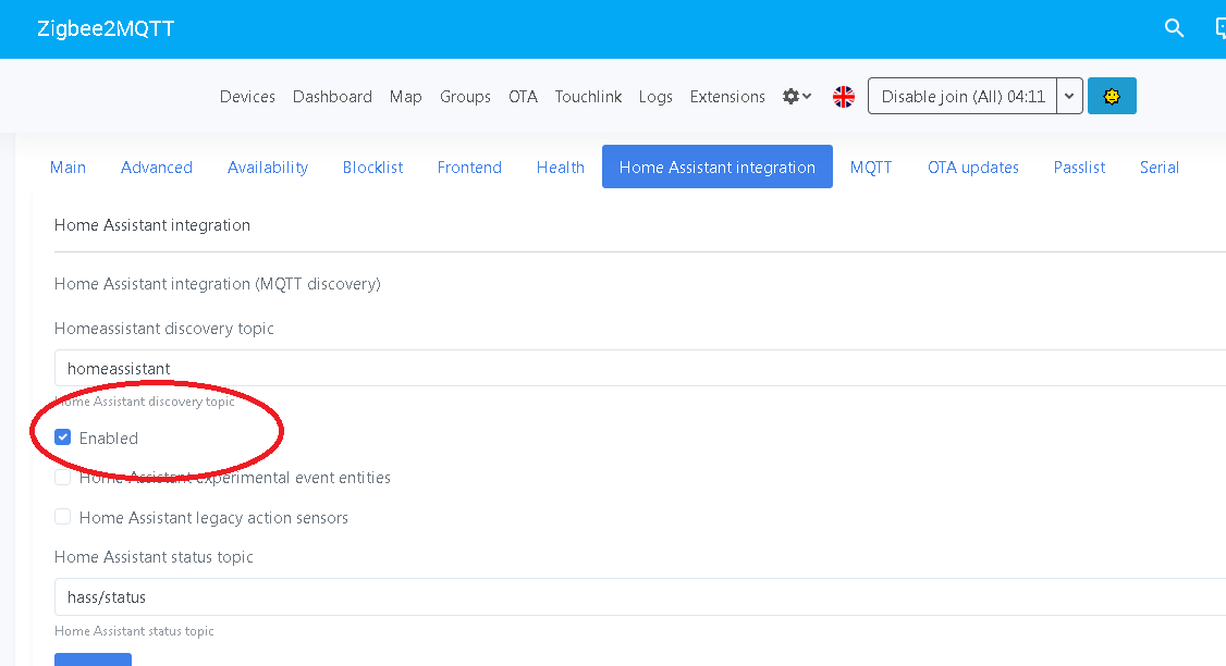 ZigBeeToMQTT Availability OffLine on Devices - Zigbee - Home Assistant ...