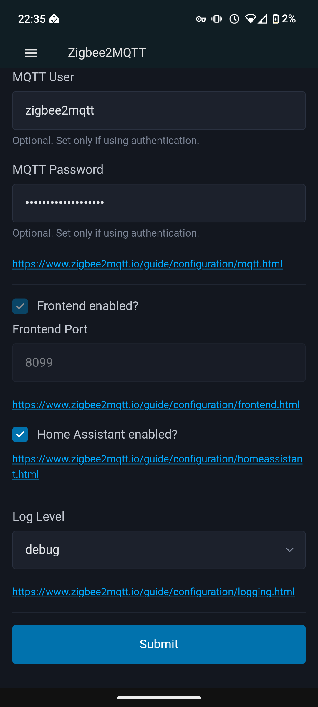 Zigbee2mqtt quit starting (Sonoff E) - Zigbee - Home Assistant Community
