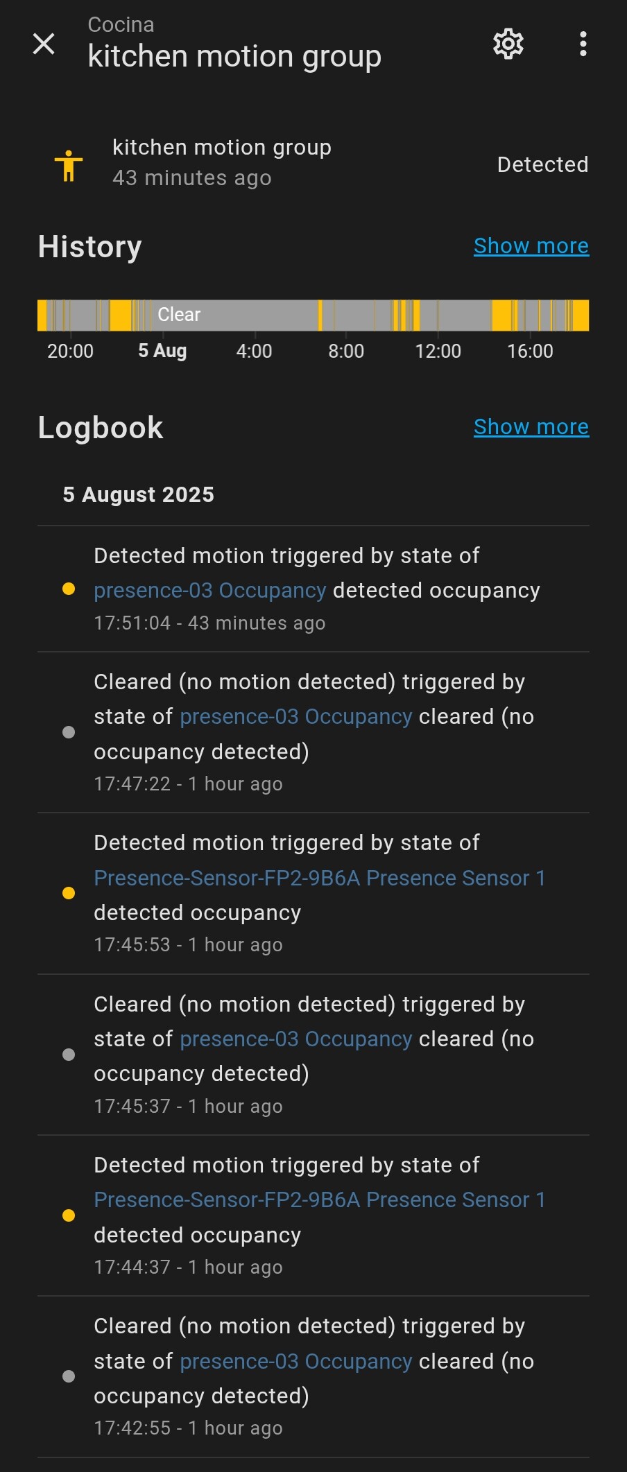 Motion group is out of sync with the real entiry - Configuration - Home ...